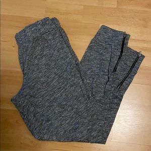 Gray joggers